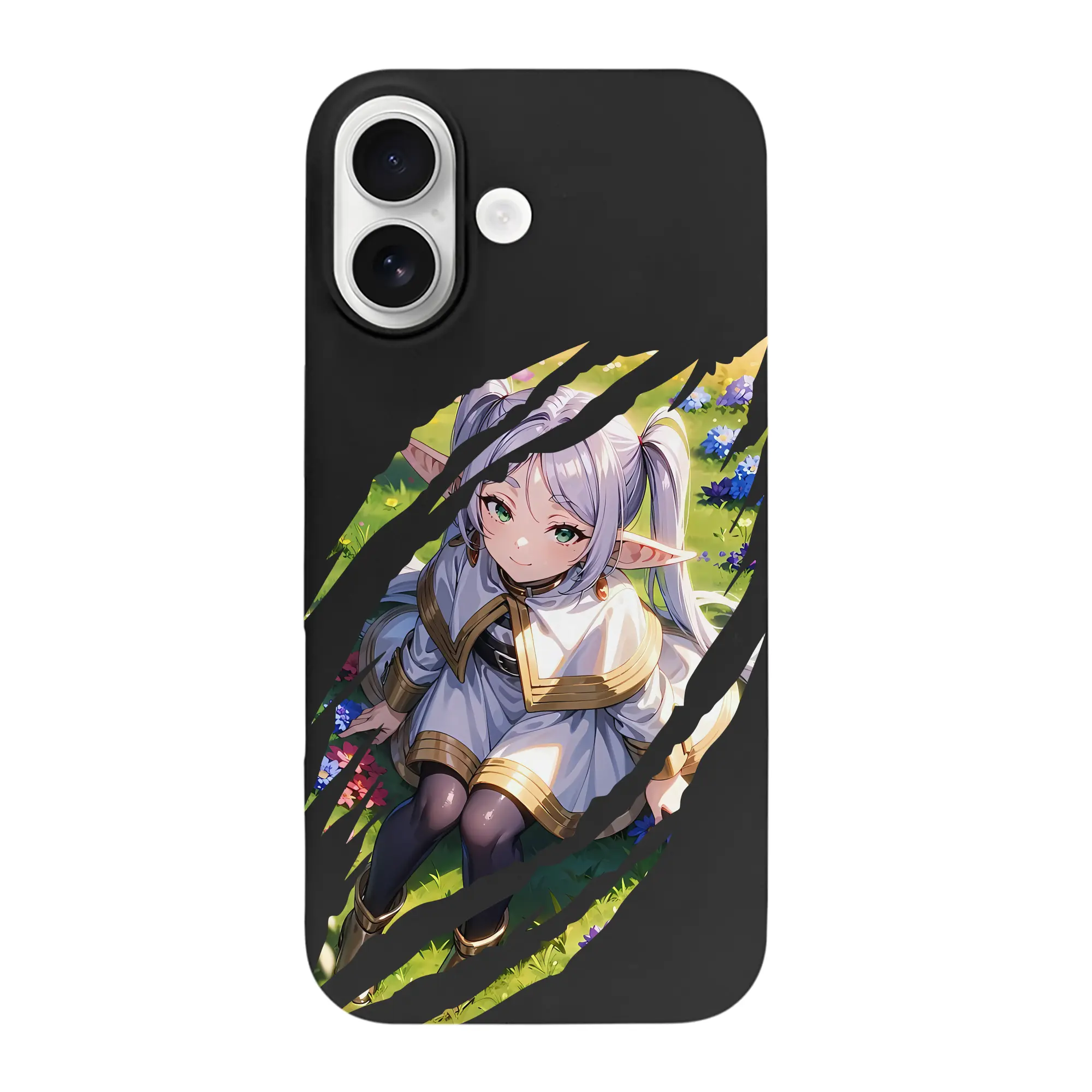 葬送のフリーレン（Frieren） グッズ,フリーレン（Frieren） - iPhone 17 シリーズ シリコンケース 薄型 耐衝撃 指紋防止 ソフトタッチカバー 精密フィット 傷防止 保護ケース iPhone 17/17 Air/17 Pro/17 Pro Max 対応